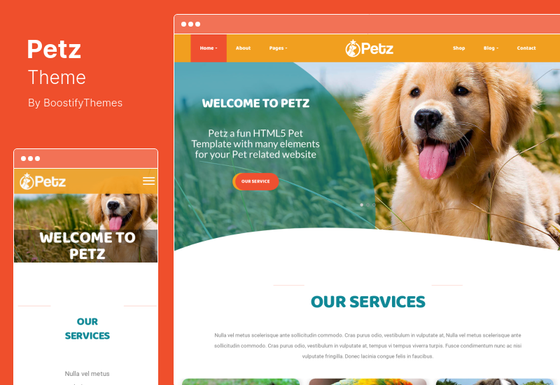 Petz Theme - Perawatan Hewan Peliharaan & Tema WordPress Hewan