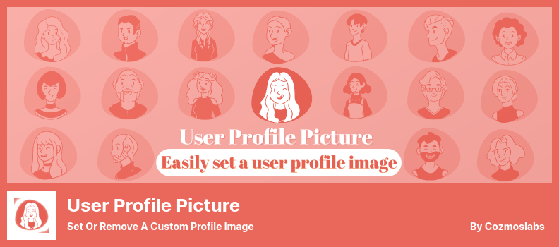 Complemento de imagen de perfil de usuario: establecer o eliminar una imagen de perfil personalizada