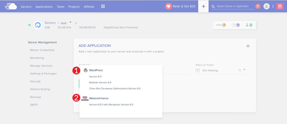 Divi 없이 설치된 WordPress