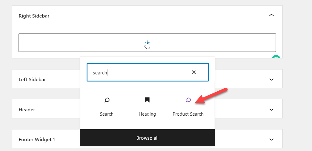 woocommerce 제품 검색 사용자 정의 - 제품 검색 위젯