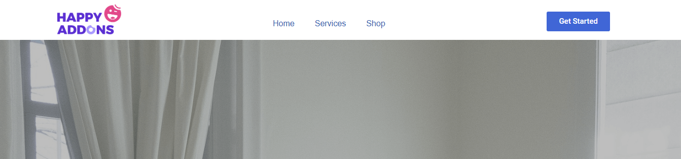 Elementor検索アイコンをWebサイトメニューに追加する方法1 Premade Landing Pag