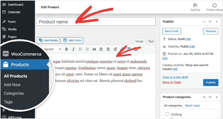 woocommerce'da ürünü düzenle - IsItWP - Ücretsiz WordPress Tema Dedektörü edit product in woocommerce
