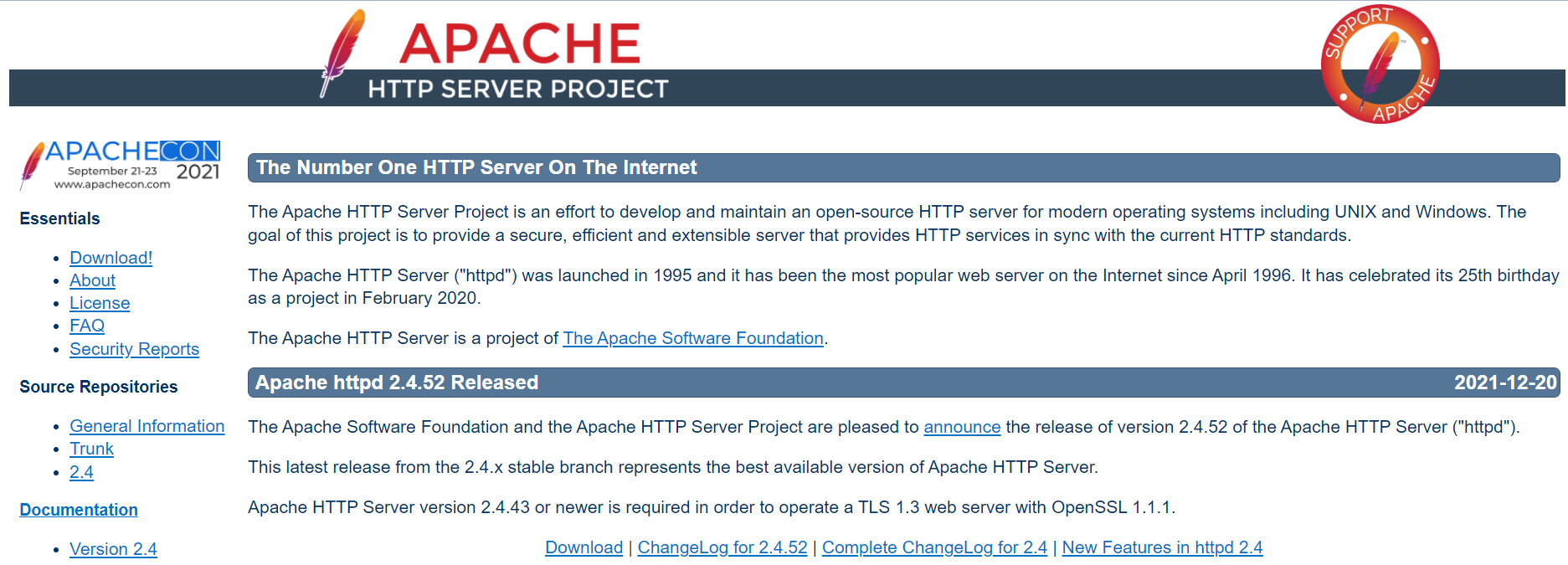 Apacheは、最高のWebサーバーソフトウェアオプションの1つです。