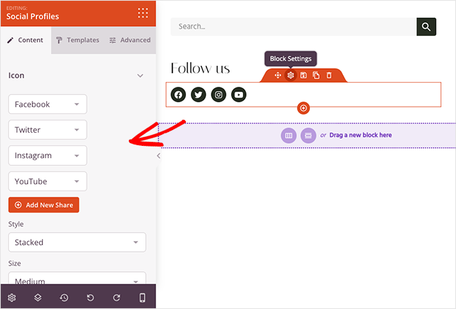 seedprod-blok ayarları - SeedProd SeedProd block settings