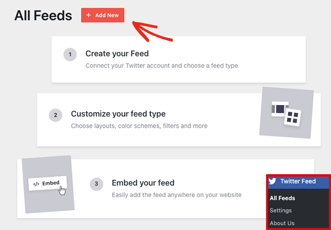 add-new-twitter-feed - SeedProd Add a Twitter widget to WordPress