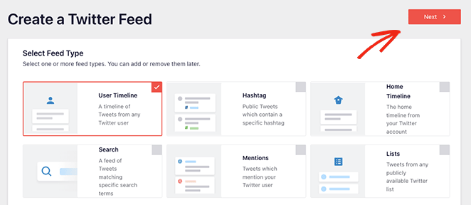 twitter besleme şablonu - SeedProd Choose a twitter widget type