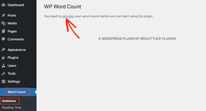 Calculando a contagem de palavras para o seu site WordPress Calculating the word count for your WordPress website