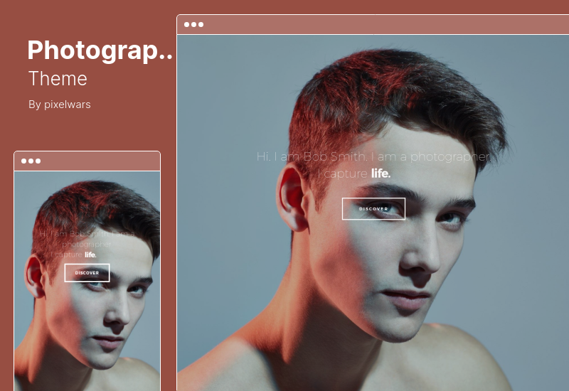 Фотограф Тема - Фотограф WordPress Тема