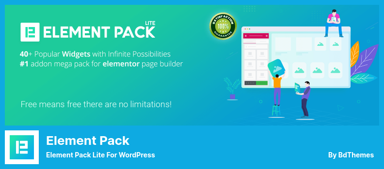 Plugin Element Pack - Element Pack Lite untuk WordPress