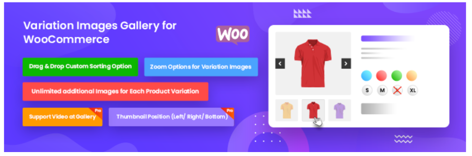 Galeri Gambar Variasi untuk plugin WooCommerce.