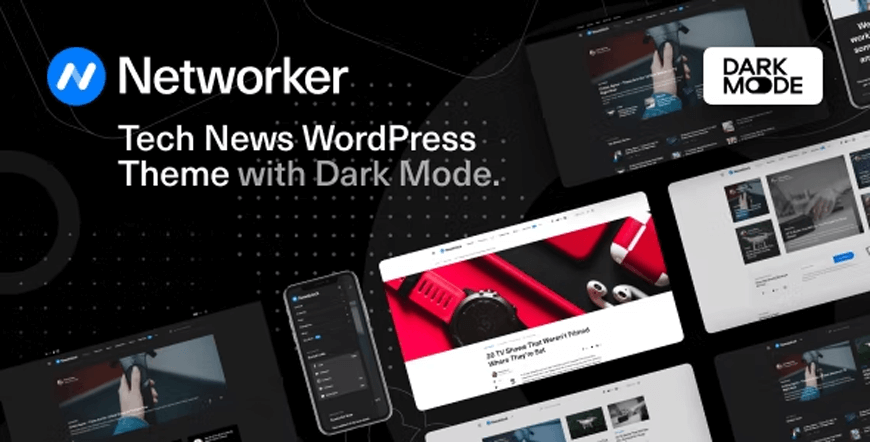 기술 뉴스 및 기술 블로그 WordPress 테마