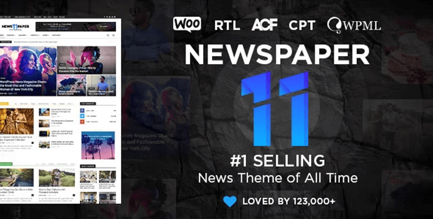 NewsPaper - 최고의 기술 블로그 WordPress 테마