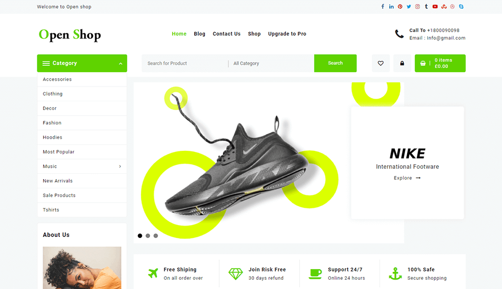 9最高のWooCommerceWordPressテーマ2022(高速でレスポンシブ)2 Best WooCommerce WordPress Themes