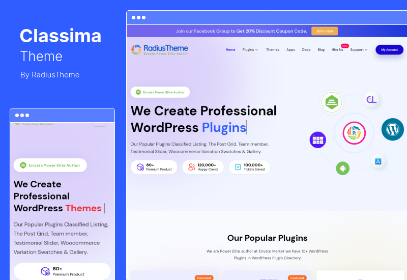 Classima Theme - Тема WordPress для классифицированных объявлений