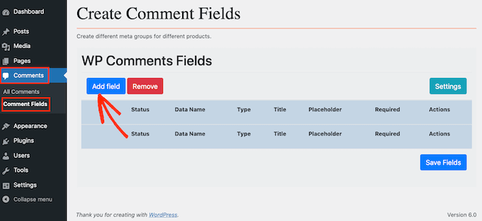 Hinzufügen eines benutzerdefinierten Felds zum WordPress-Kommentarformular Adding a custom field to the WordPress comment form