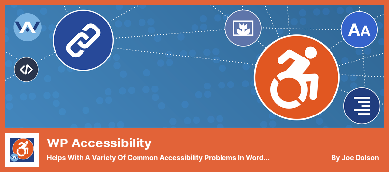 Complemento de accesibilidad de WP: ayuda con una variedad de problemas comunes de accesibilidad en temas de WordPress