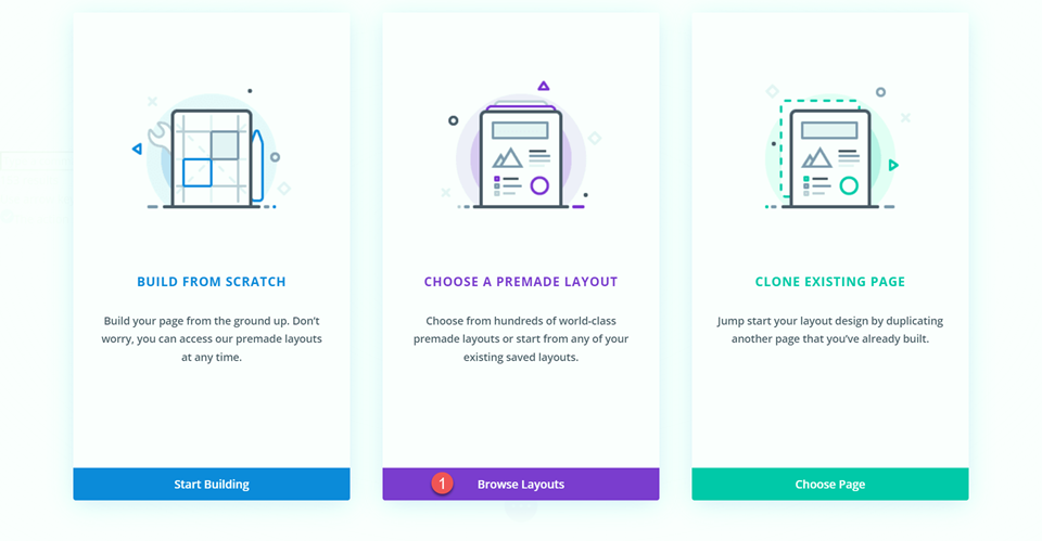 Divi-Hintergrundmuster-Mischmodus Durchsuchen Sie Layouts