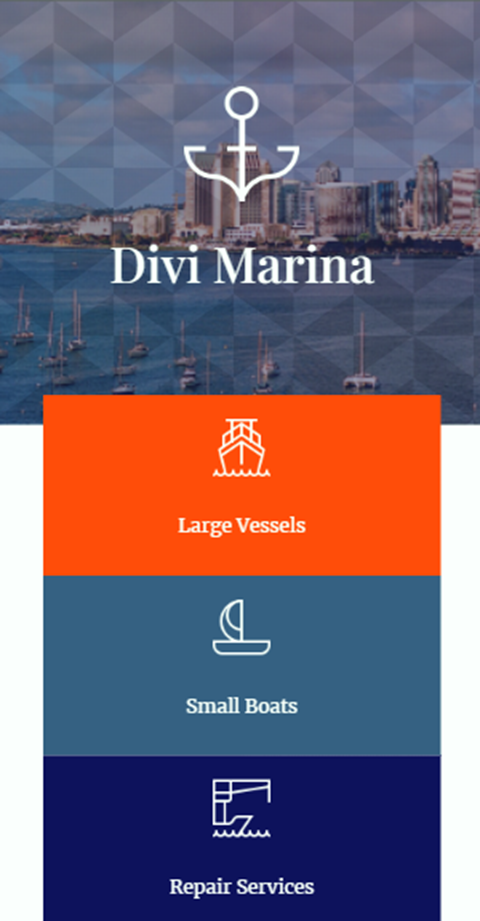 Divi-Hintergrundmuster-Mischmodus-Layout 1 Endgültiges Design Mobil