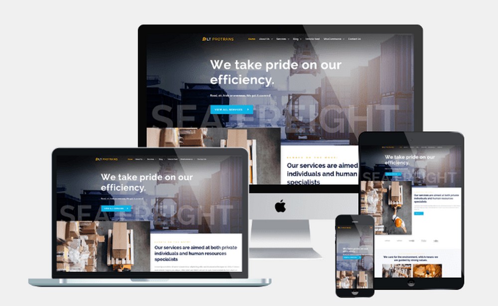 LT Protrans WordPress 主题