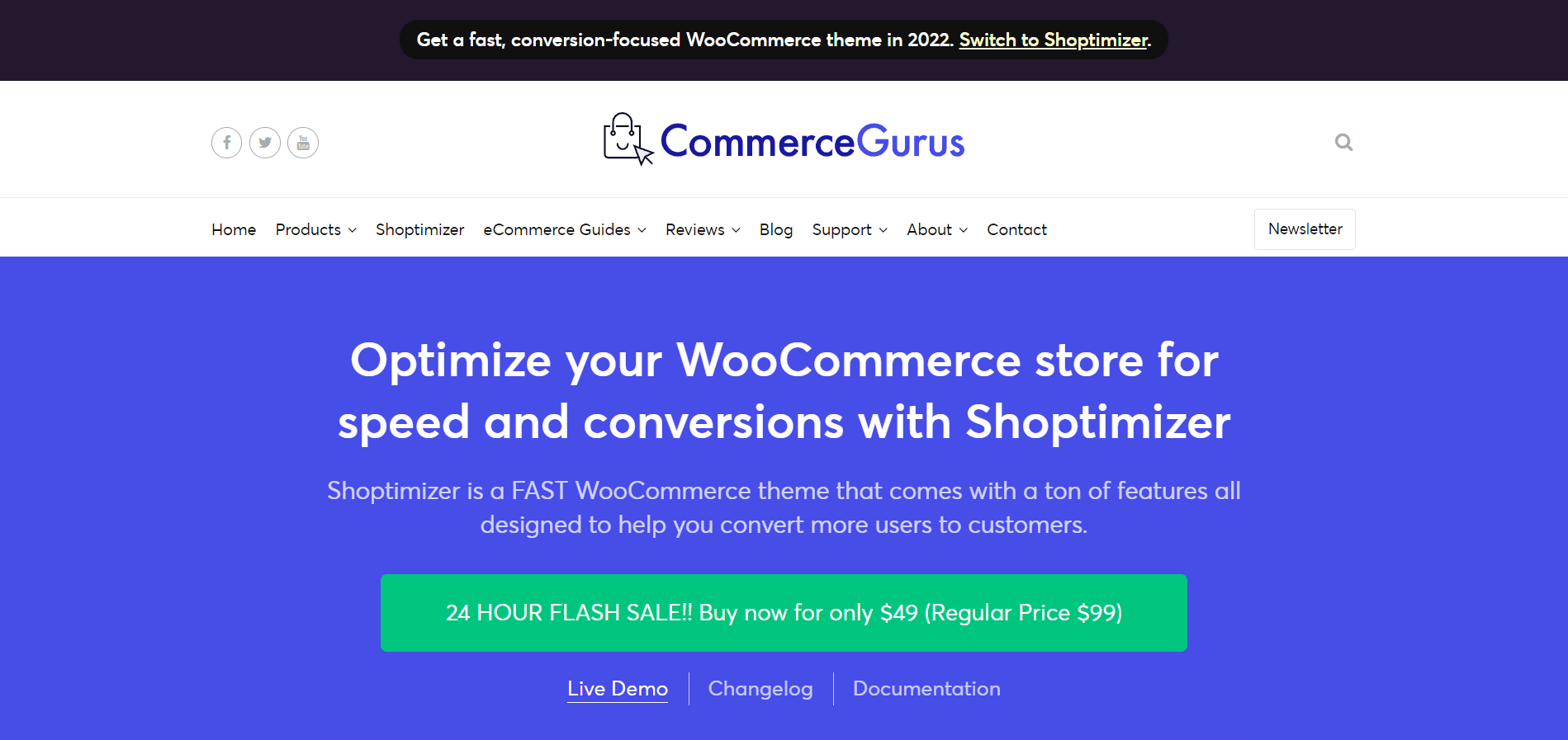 Shoptimizer WooCommerce temaları
