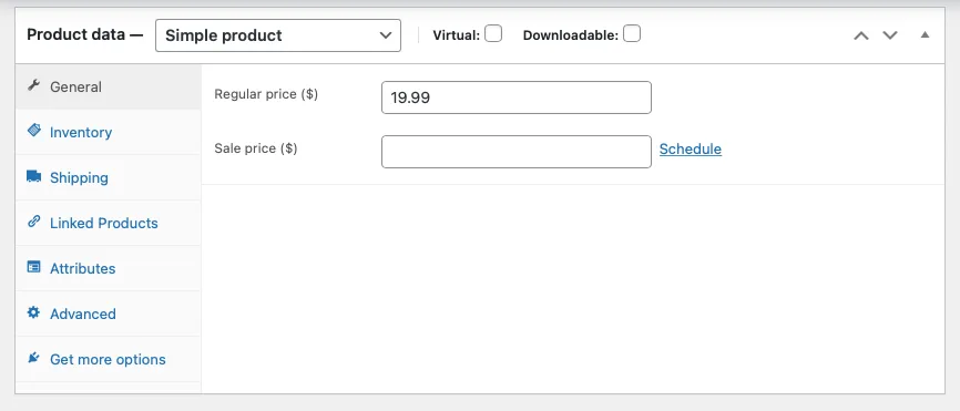 WooCommerceに製品の詳細を追加する