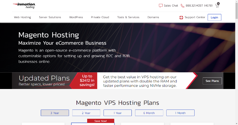 Inmotion Magento 2-Hosting