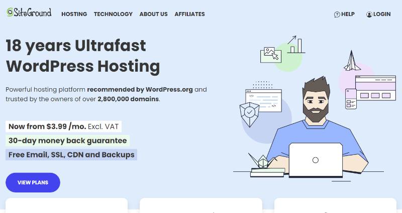 Siteground-Screenshot