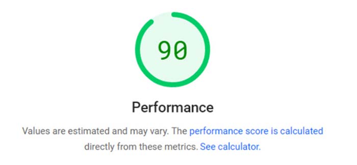 Elementor Performans Testi