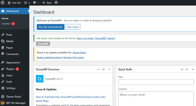 Impossibile creare la directory wordpress