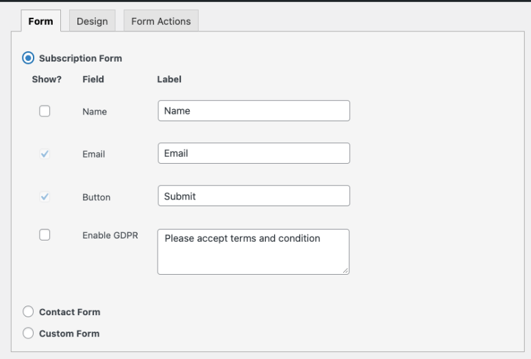 アイスグラムフォームビルダー-IsItWP-無料のWordPressテーマ検出器 icegram form builder