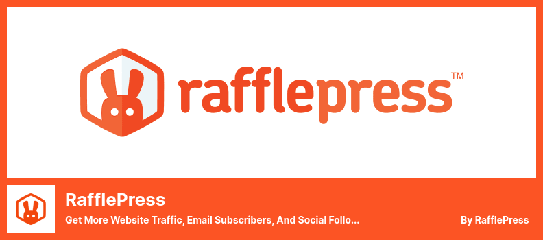 Plugin RafflePress - Dapatkan Lebih Banyak Lalu Lintas Situs Web, Pelanggan Email, dan Pengikut Sosial
