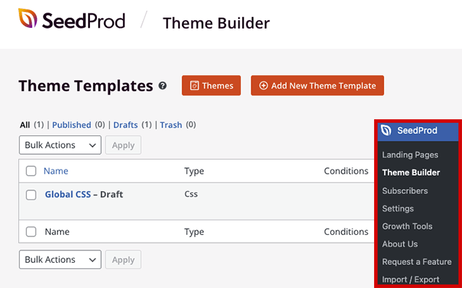 seedprod-theme-builder-page - SeedProd SeedProd theme builder page