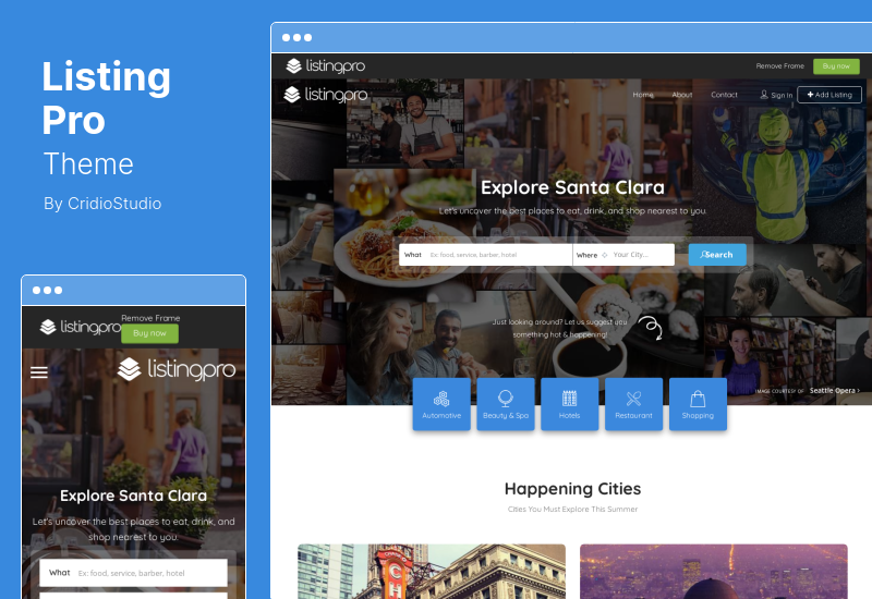 Thème ListingPro - Thème WordPress Annuaire et Listing