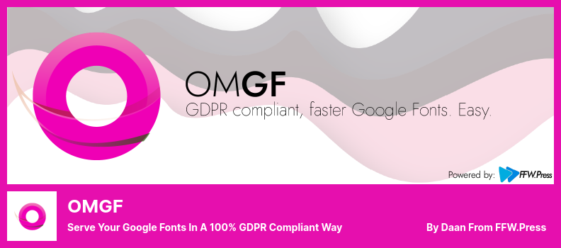 Plugin OMGF - Sajikan Font Google Anda dengan Cara yang Sesuai dengan GDPR 100%