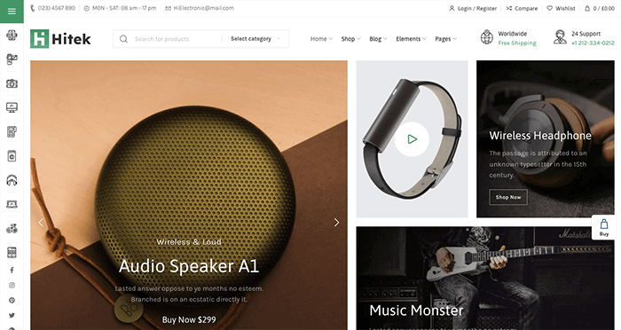 9 meilleurs thèmes WooCommerce pour magasins électroniques 2022 9 hitek theme 58