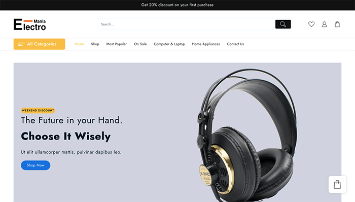 9 meilleurs thèmes WooCommerce pour magasins électroniques 2022 1 Best Electronic Store WooCommerce Themes