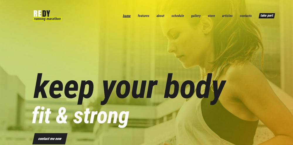 redy fitness spor teması