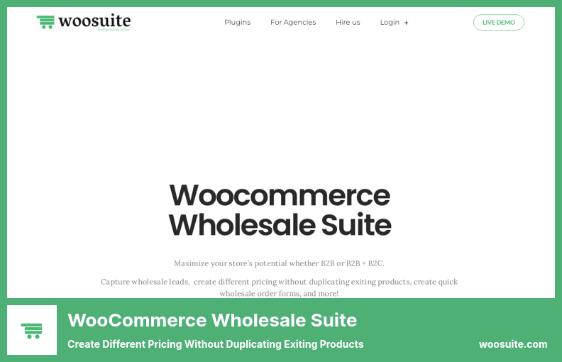 Плагин WooCommerce Wholesale Suite — создавайте разные цены без дублирования существующих продуктов