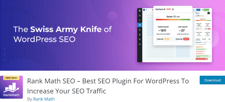 Rank Math SEO Plugin