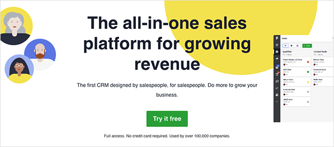 pipedrive-crm - SeedProd PipeDrive best CRM for startups