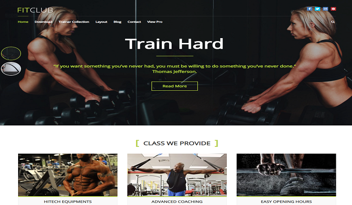 9 migliori temi WordPress per attrezzature per fitness e sport 2022 6 themegrilldemos fitclub