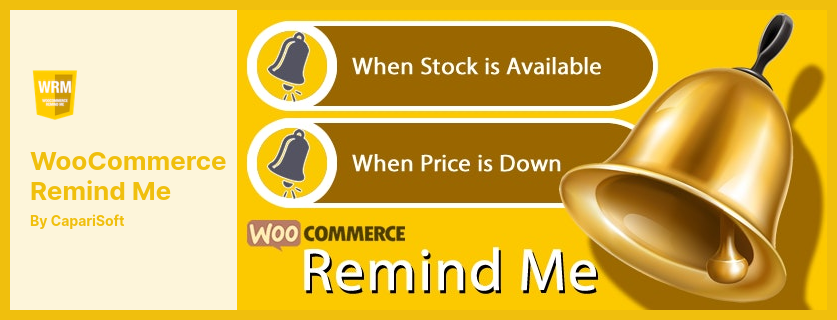 Pluginul WooCommerce Remind Me - Trimite mementouri speciale clienților tăi