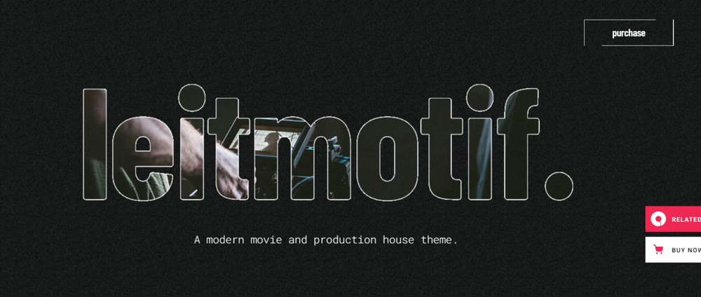 Temă laitmotiv casă de producție modernă