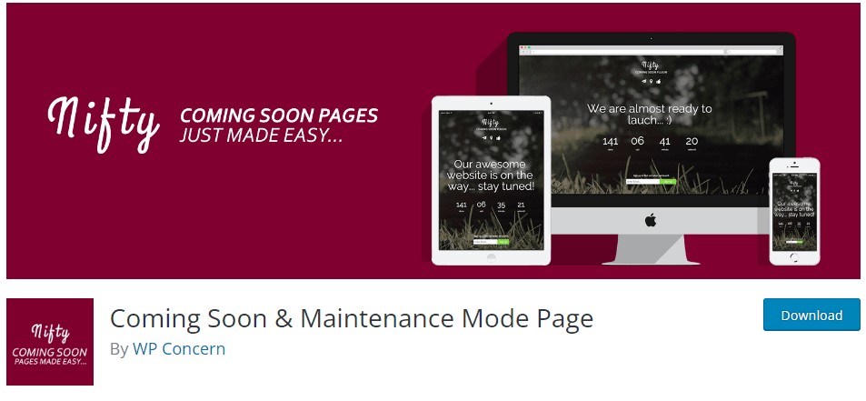 قريبا-قريبا-صيانة-وضع-الصفحة-البرنامج المساعد coming-soon-maintenance-mode-page-plugin.jpg