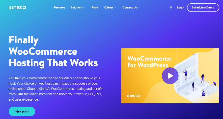 استضافة WooCommerce مع Kinsta