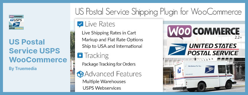 บริการไปรษณีย์ของสหรัฐอเมริกา ปลั๊กอิน USPS WooCommerce - ให้การผสานรวมกับเครื่องมือเว็บ Usps และเว็บไซต์ WooCommerce ของคุณ