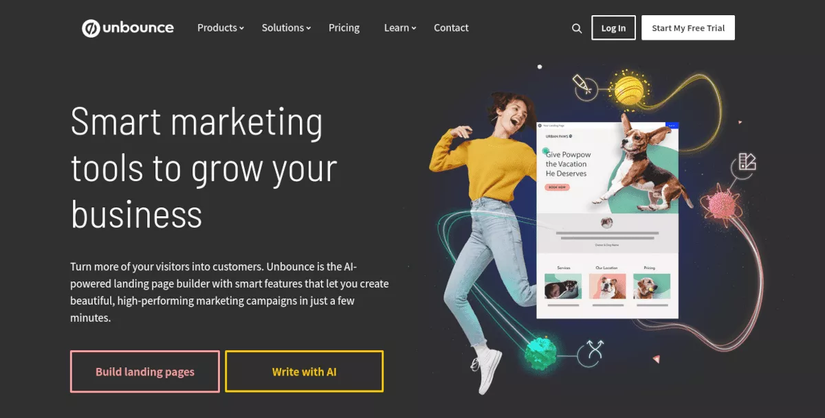 Sito web non rimbalzato