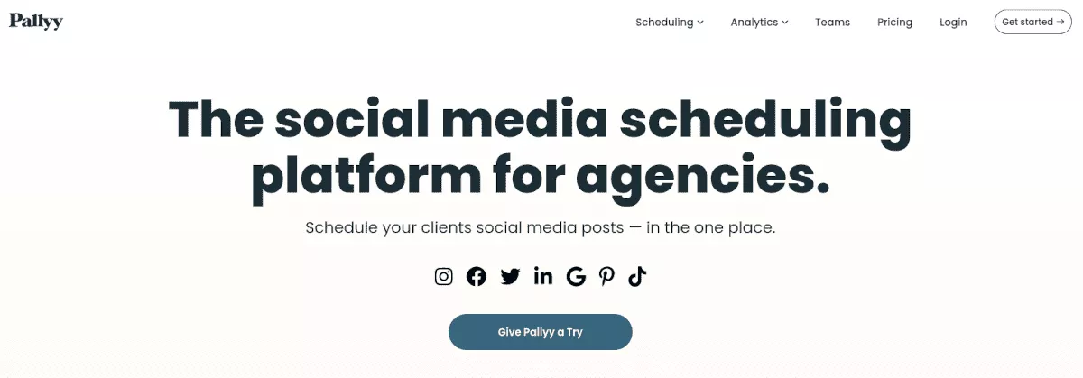 Sito web di Pally