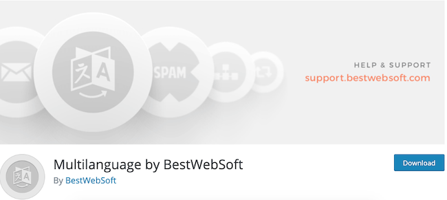 BestWebSoft의 다국어