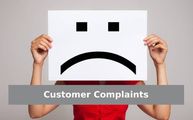 les plaintes des clients